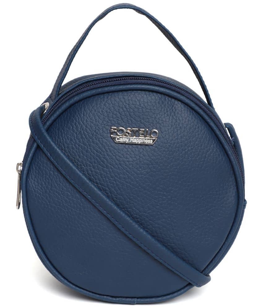 Fostelo Sling Bag PU Set of 1 ( Blue ) - Handbags | Buy online on ZillyBuy