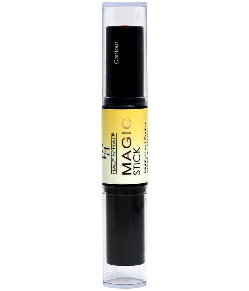 Half N Half Magic Stick 2 in 1 Cover Perfection , Highlight and contour & Accent Contour Concealer, Medium 03 (4gm Each) Half N Half Magic Stick 2 in 1 Cover Perfection , Highlight and contour & Accent Contour Concealer, Medium 03 (4gm Each)