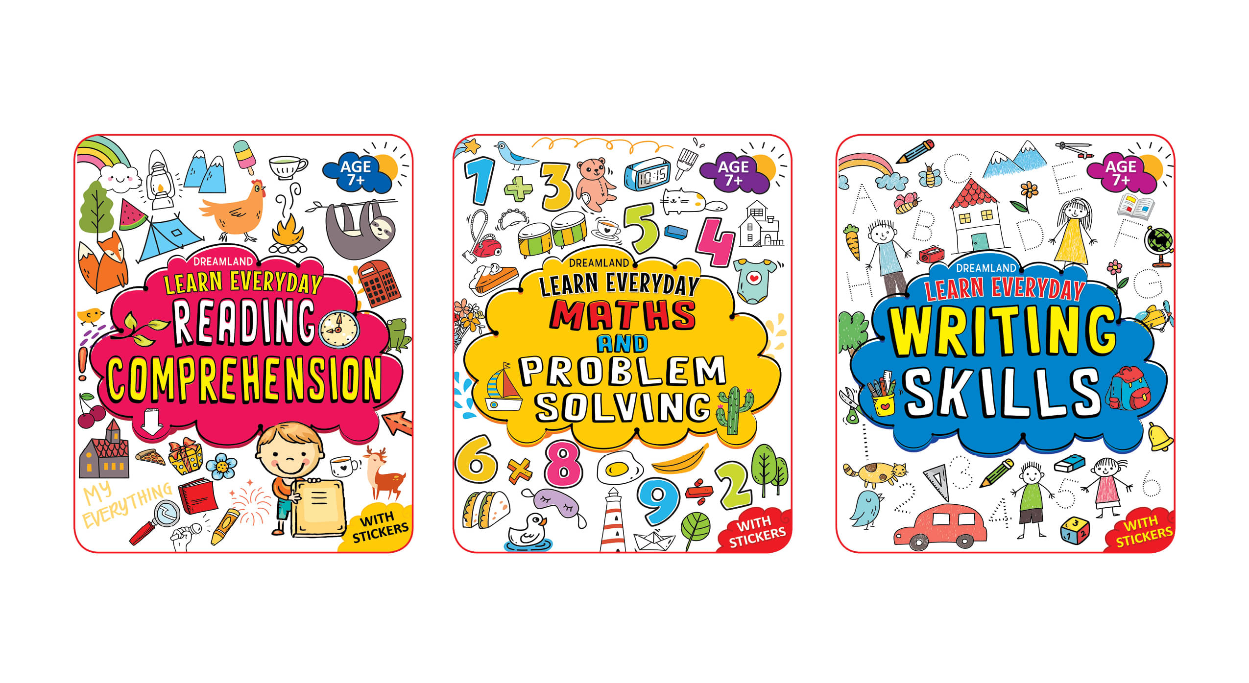 Learn Everyday 3 Books Pack for Children Age 7+ Learn Everyday 3 Books Pack for Children Age 7+