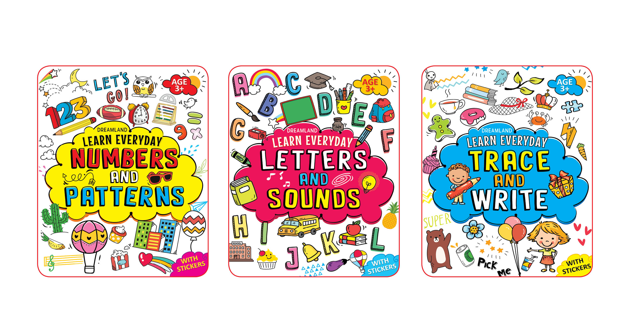 Learn Everyday 3 Books Pack for Children Age 3+ Learn Everyday 3 Books Pack for Children Age 3+