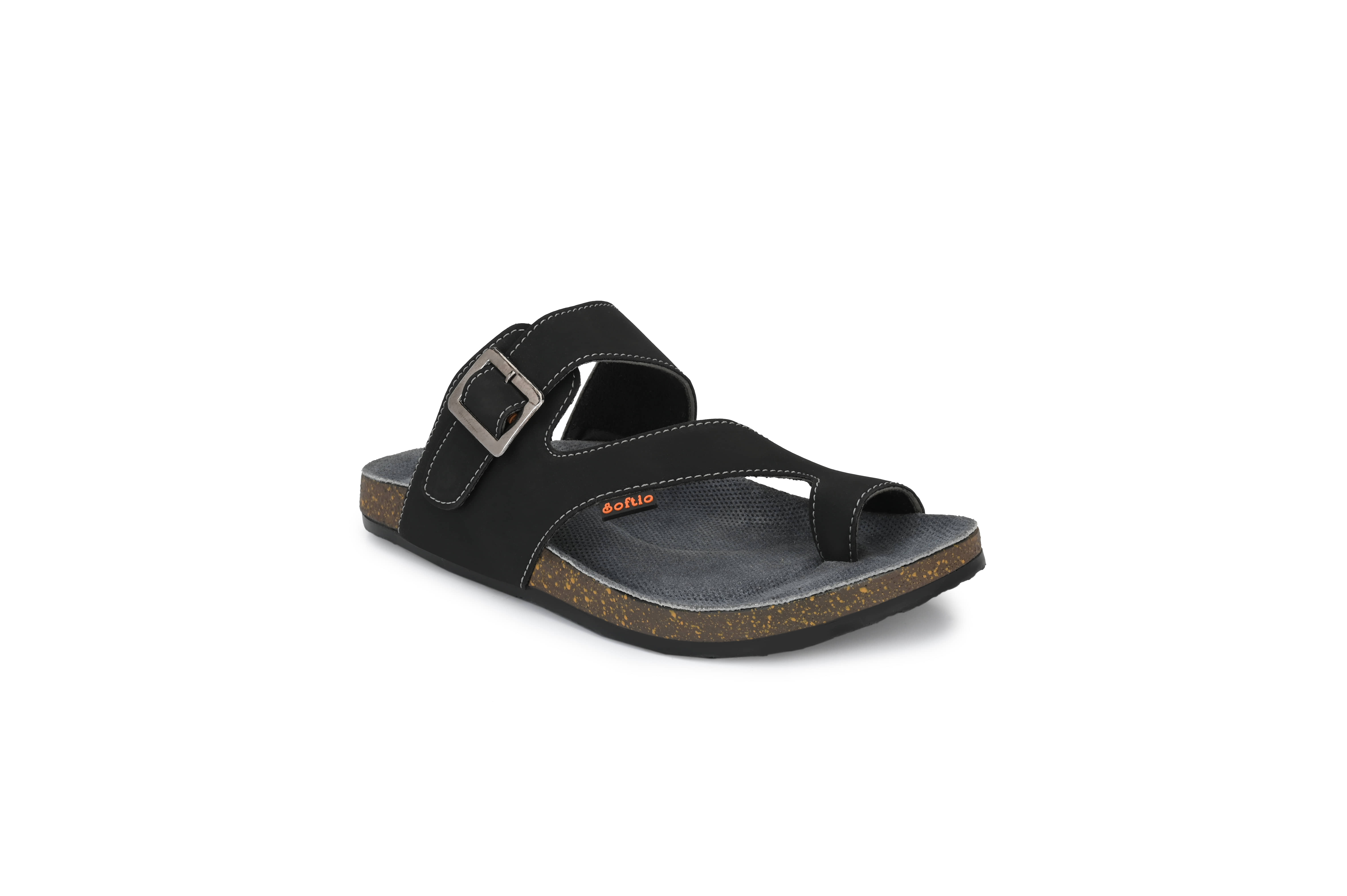 softio - Tan Men's Slippers