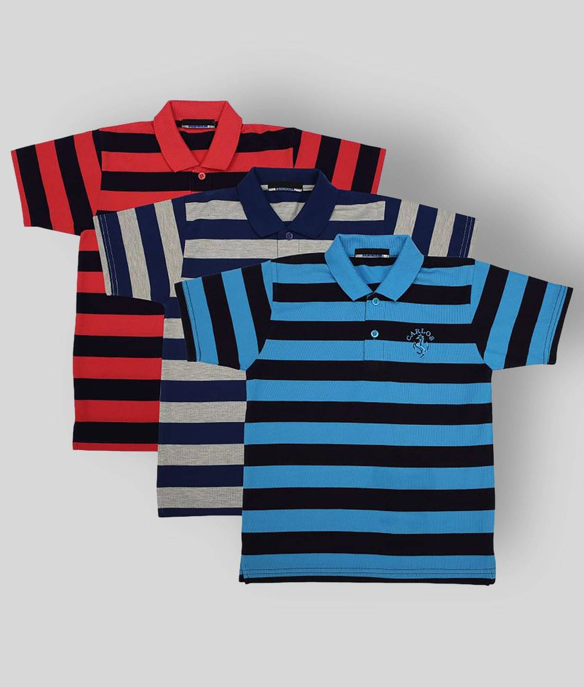     			NEUVIN Pack of 1 Boys Cotton T-Shirt ( Multi Color )