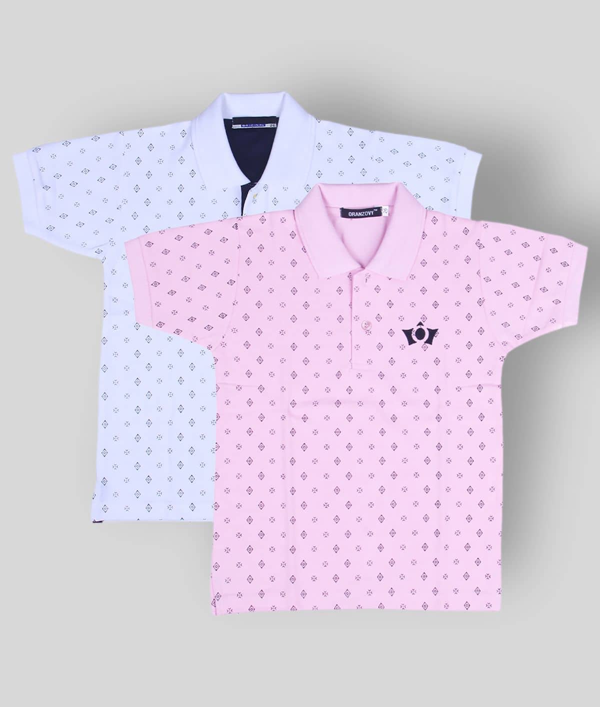 NEUVIN Pack of 1 Boys Cotton Polo T-Shirt ( Multi Color )