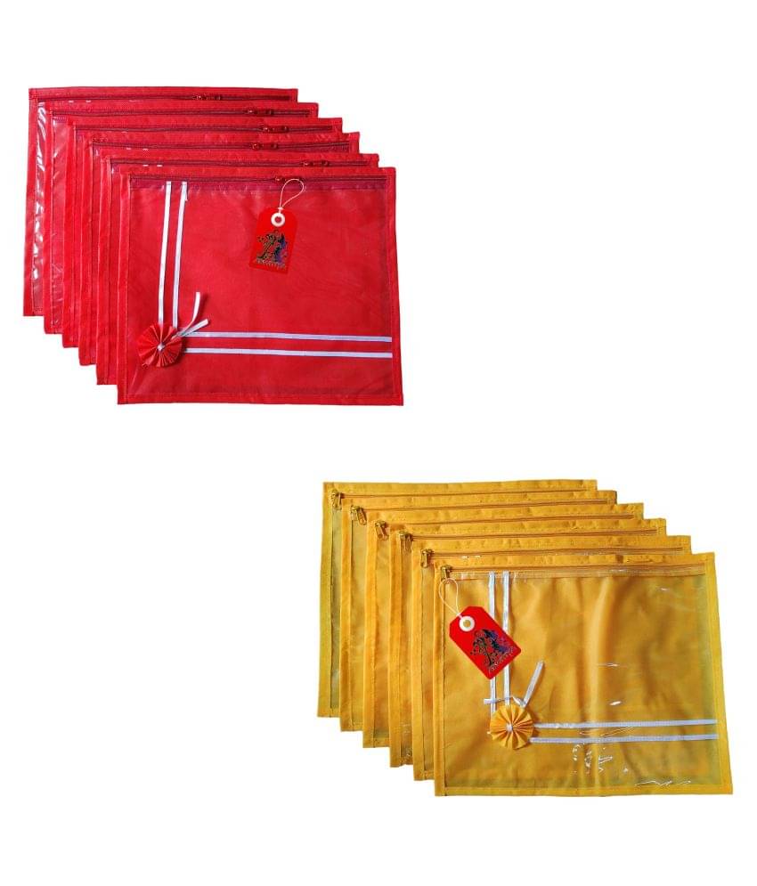     			ADWITIYA Multi Saree Covers - 12 Pcs