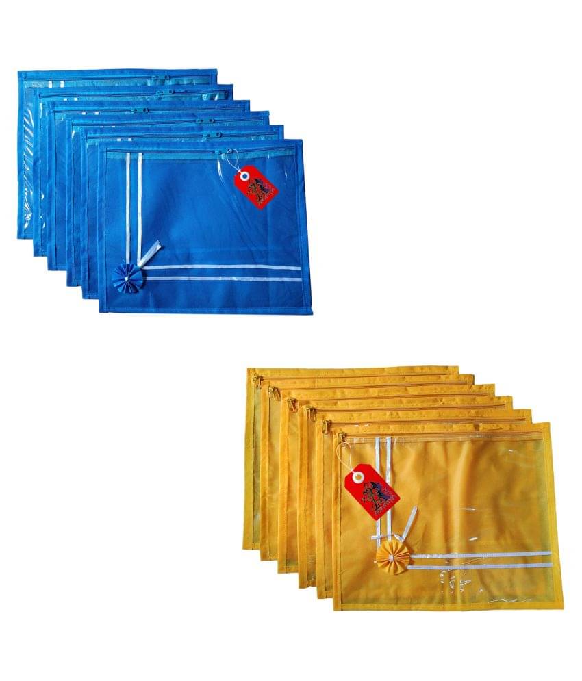 ADWITIYA Multi Saree Covers - 12 Pcs ADWITIYA Multi Saree Covers - 12 Pcs