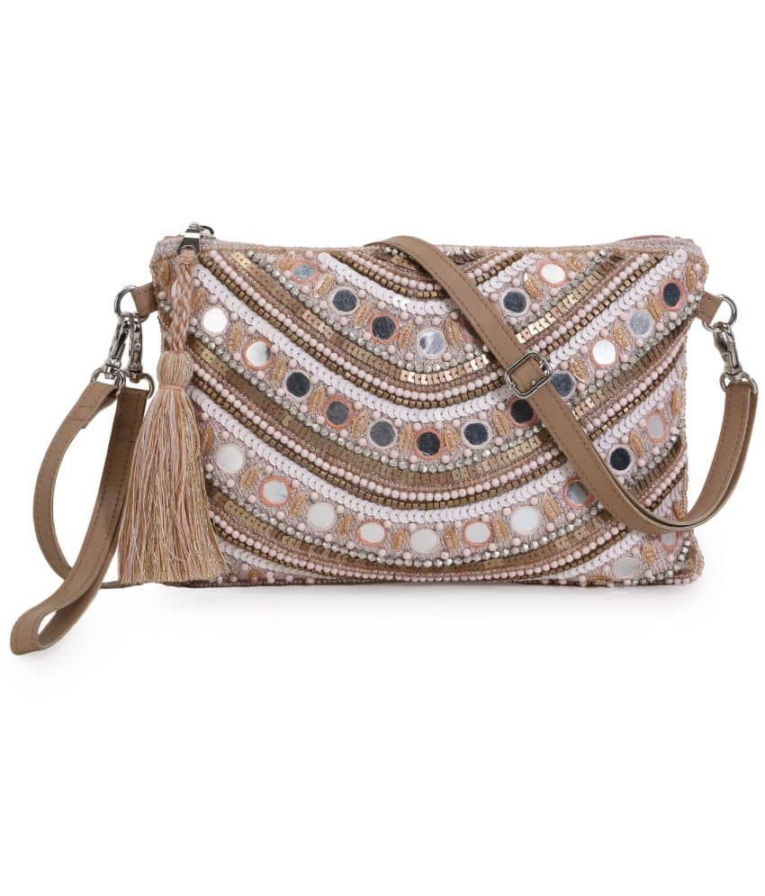 Anekaant Pink Polyster Sling Bag - Handbags | Buy online on ZillyBuy