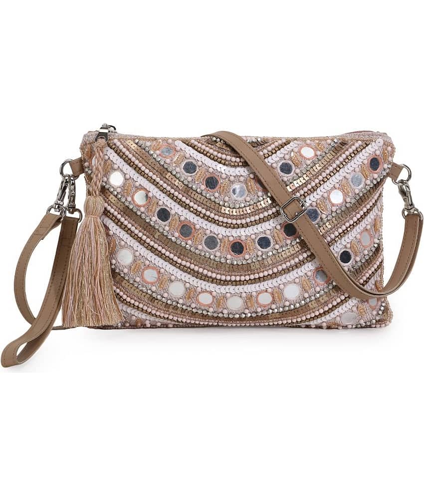 Anekaant Pink Polyster Sling Bag - Handbags | Buy online on ZillyBuy
