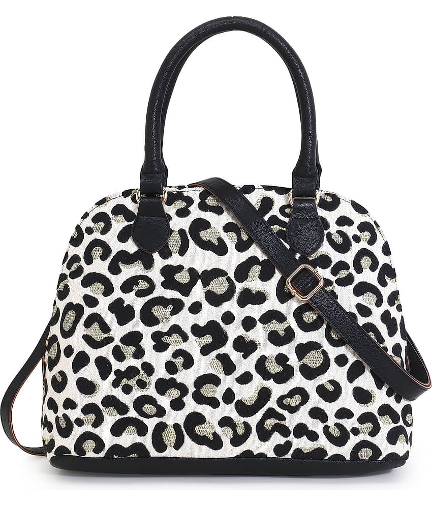 Anekaant White Polyster Tote Bag - Handbags | Buy online on ZillyBuy