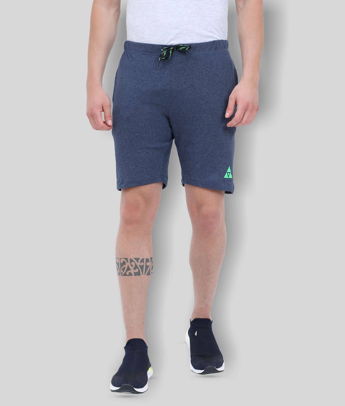     			Ardeur - Blue Cotton Blend Men's Shorts ( Pack of 1 )