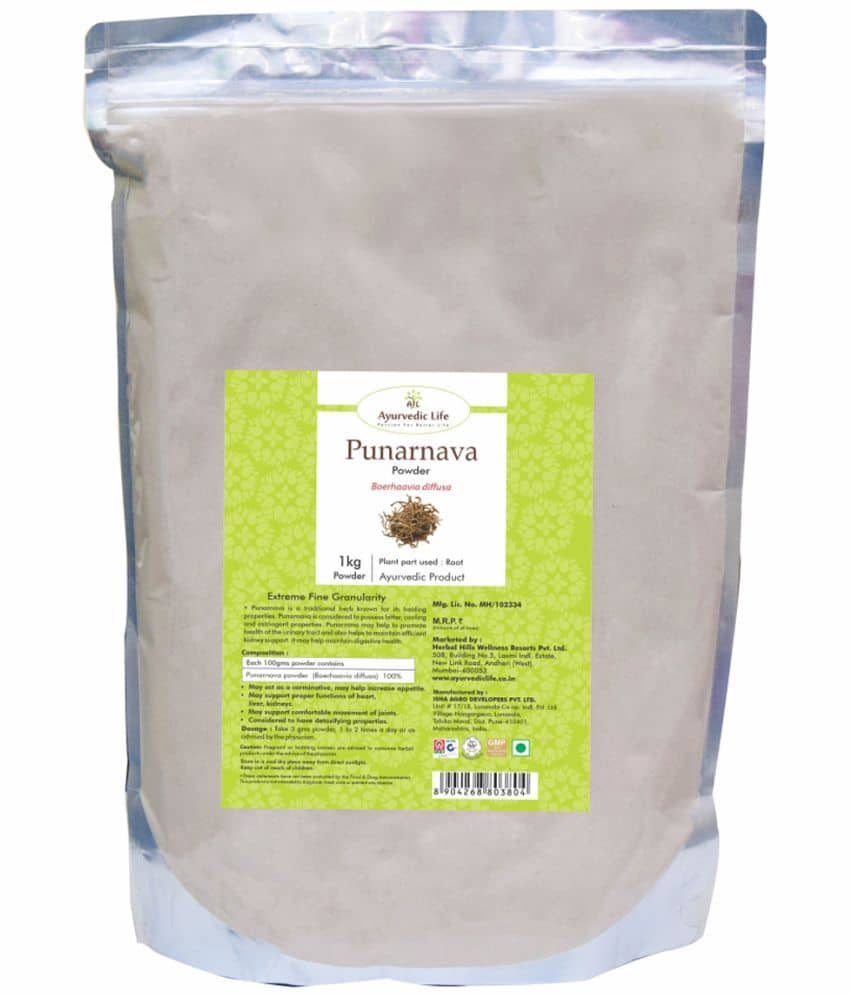 Ayurvedic Life Punarnava Powder 1 Kg Pack of 1