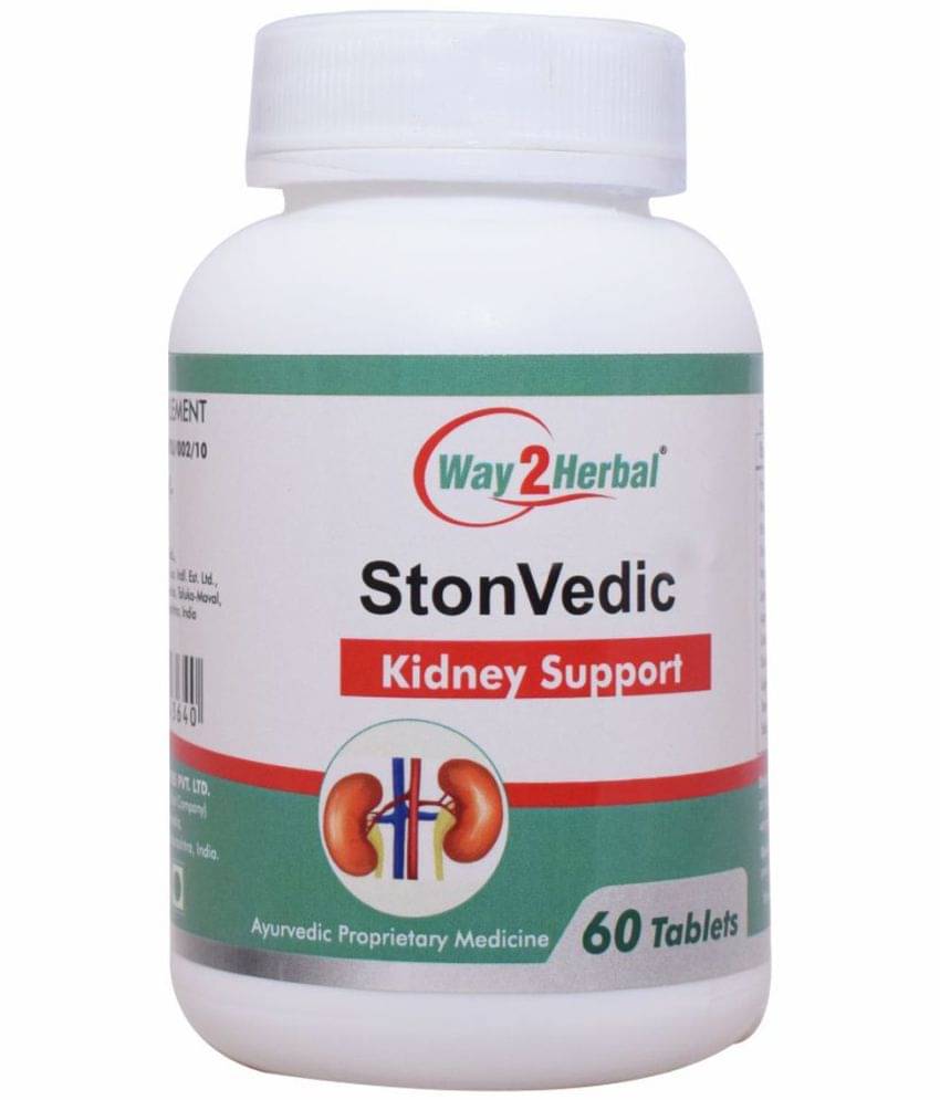 Way2Herbal Ston Vedic Tablet 60 No.S Pack of 1 Way2Herbal Ston Vedic Tablet 60 No.S Pack of 1