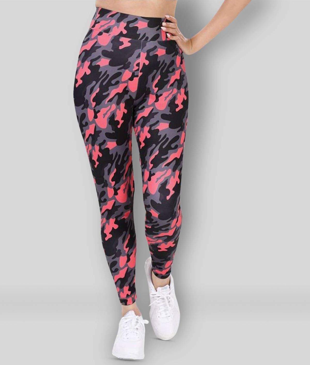     			Dermawear - Multicolor Polyester Women's Tights ( Pack of 1 )