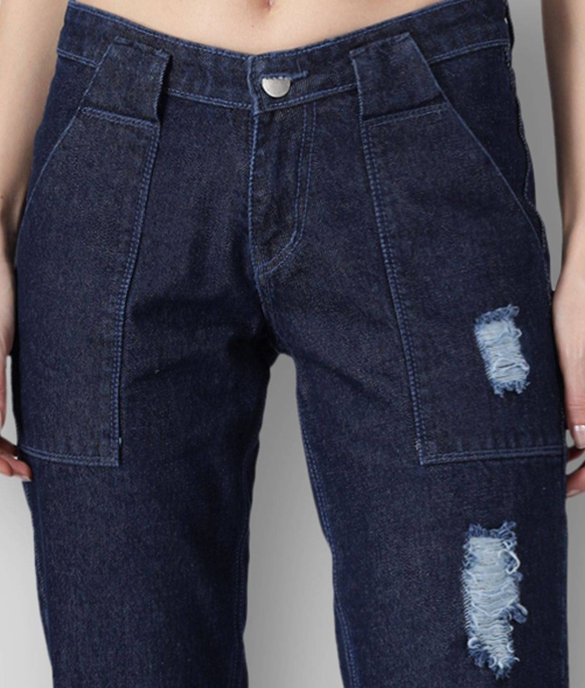     			The Dry State - Blue Denim Women's Jeans ( Pack of 1 )