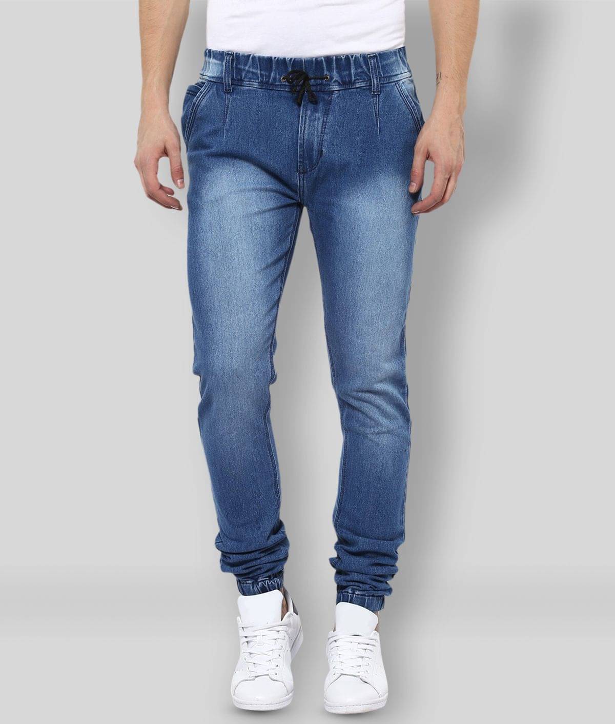 Urbano Fashion - Light Blue Denim Slim Fit Men's Jeans ( Pack of 1 ) Urbano Fashion - Light Blue Denim Slim Fit Men's Jeans ( Pack of 1 )