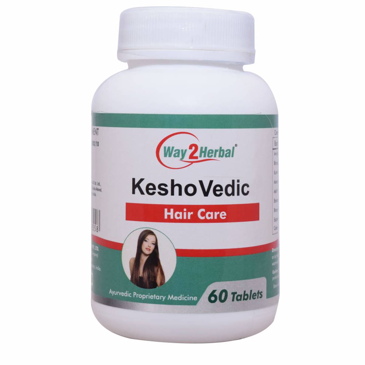     			Way2Herbal Keshovedic Tablet 60 No.S Pack of 1