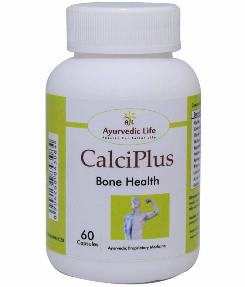 Ayurvedic Life Calci Plus Capsule 60 No.S Pack of 1 Ayurvedic Life Calci Plus Capsule 60 No.S Pack of 1