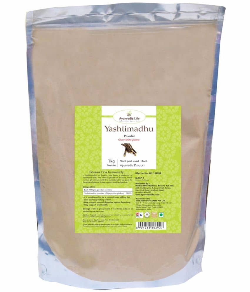 Ayurvedic Life Yashtimadhu Powder 1 Kg Pack of 1