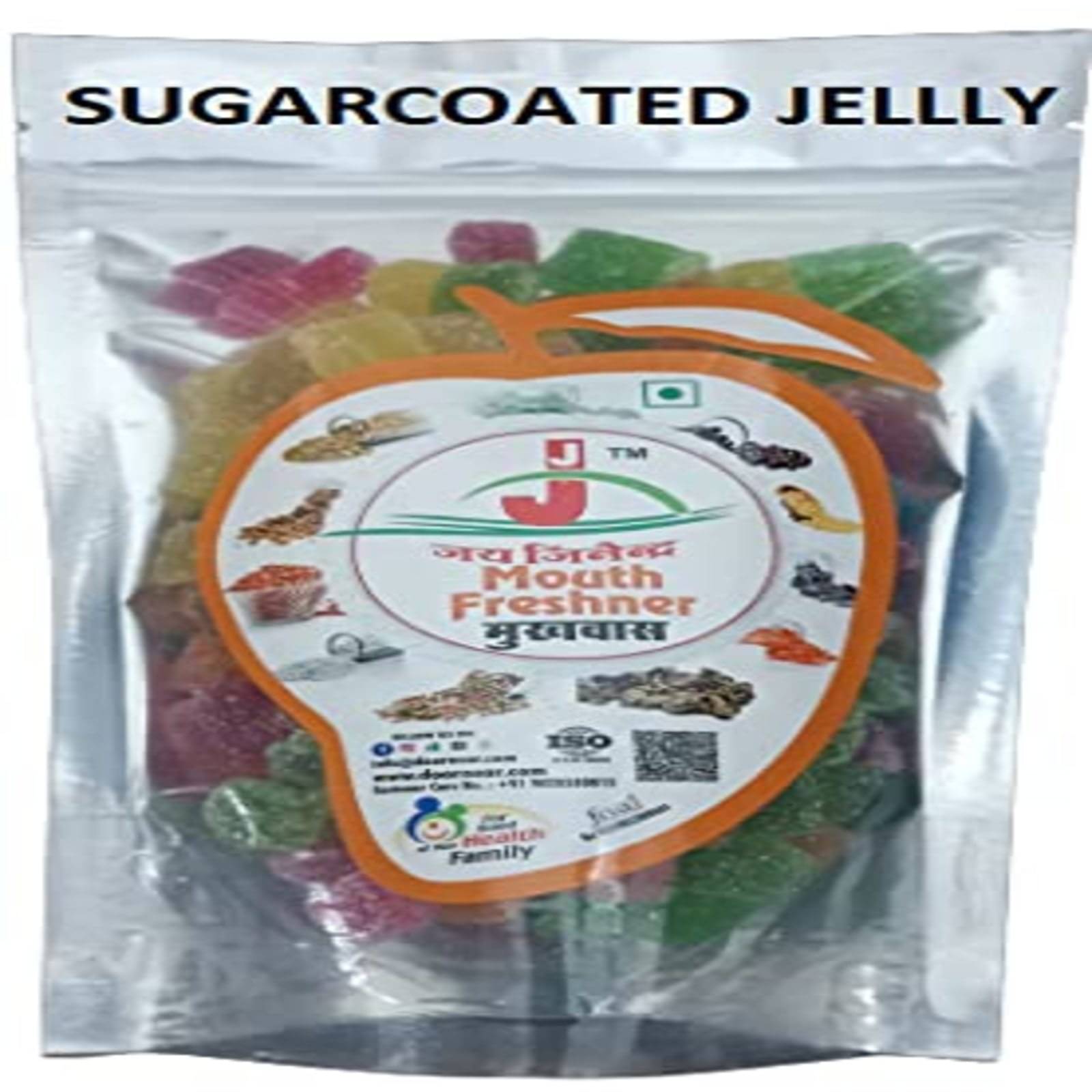     			Jai Jinendra Sugar Coated Jelly Candy Coated Chocolate 250 g