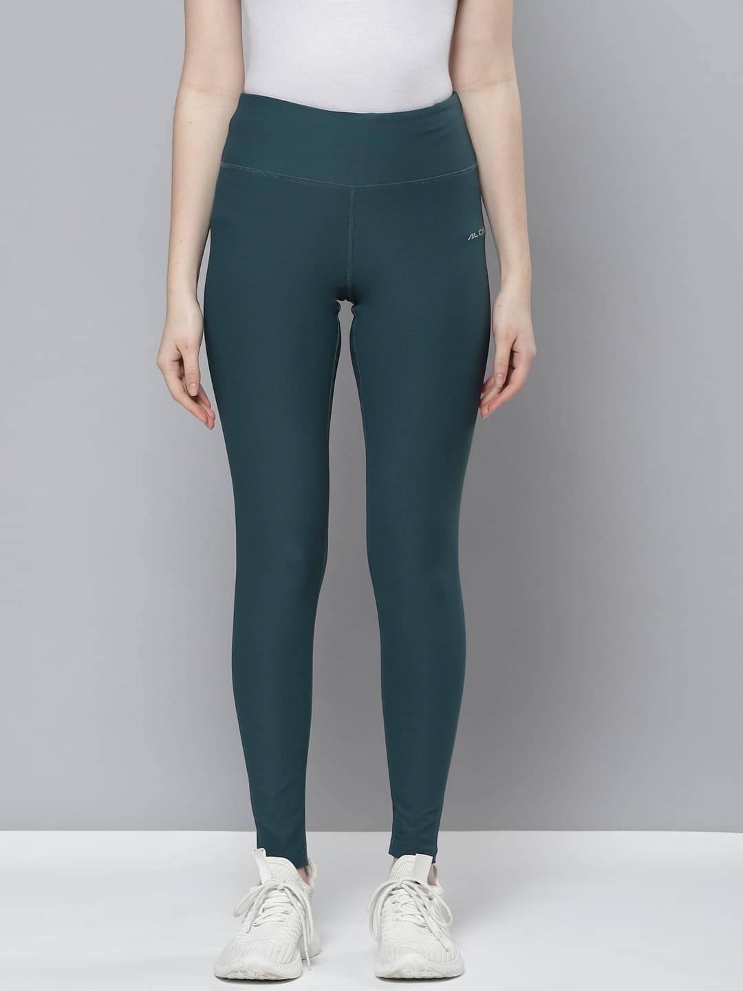     			Alcis - Polyester Slim Fit Blue Women's Sports Tights ( Pack of 1 )