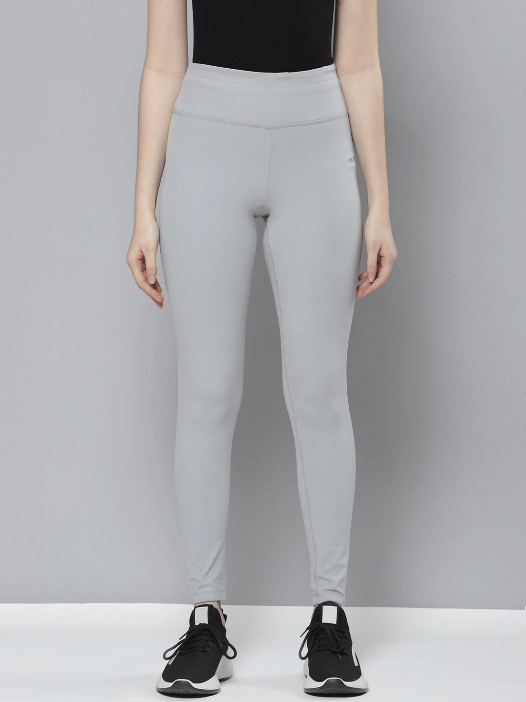     			Alcis - Polyester Slim Fit Grey Women's Sports Tights ( Pack of 1 )