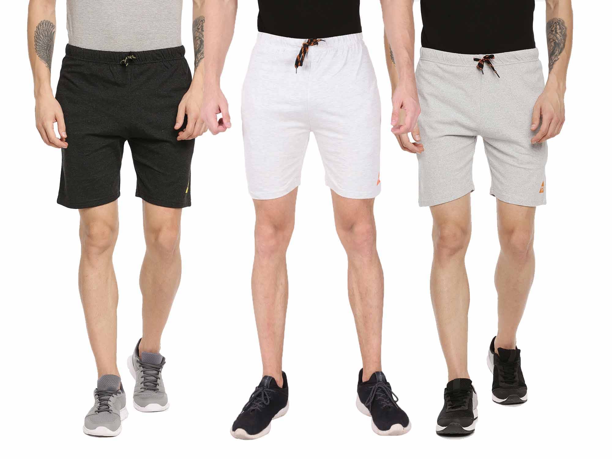     			Ardeur - Cotton Blend Multi Men's Shorts ( Pack of 3 )