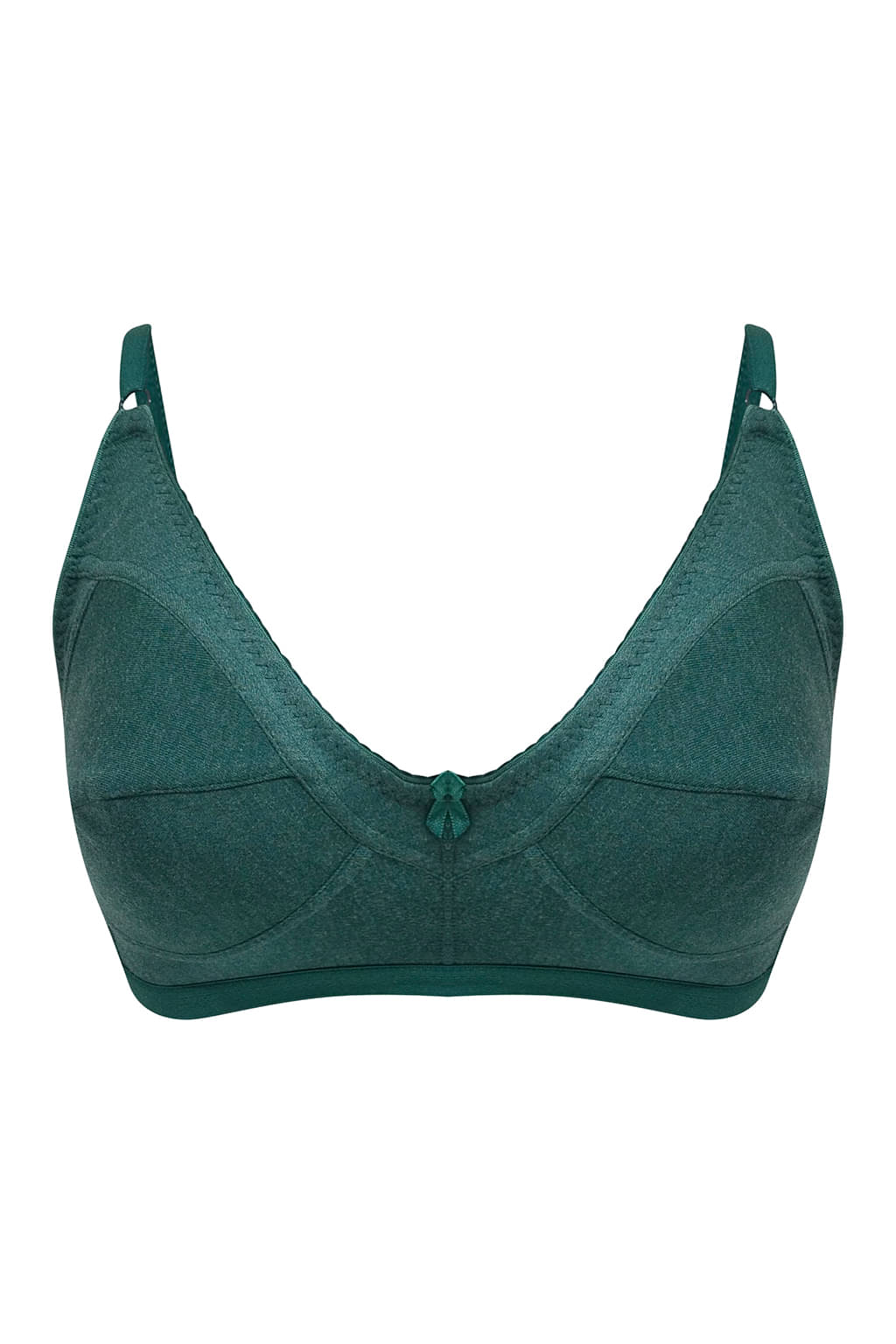 Clovia 100% Cotton Non Padded Women's Everyday Bra ( Green ) Clovia 100% Cotton Non Padded Women's Everyday Bra ( Green )