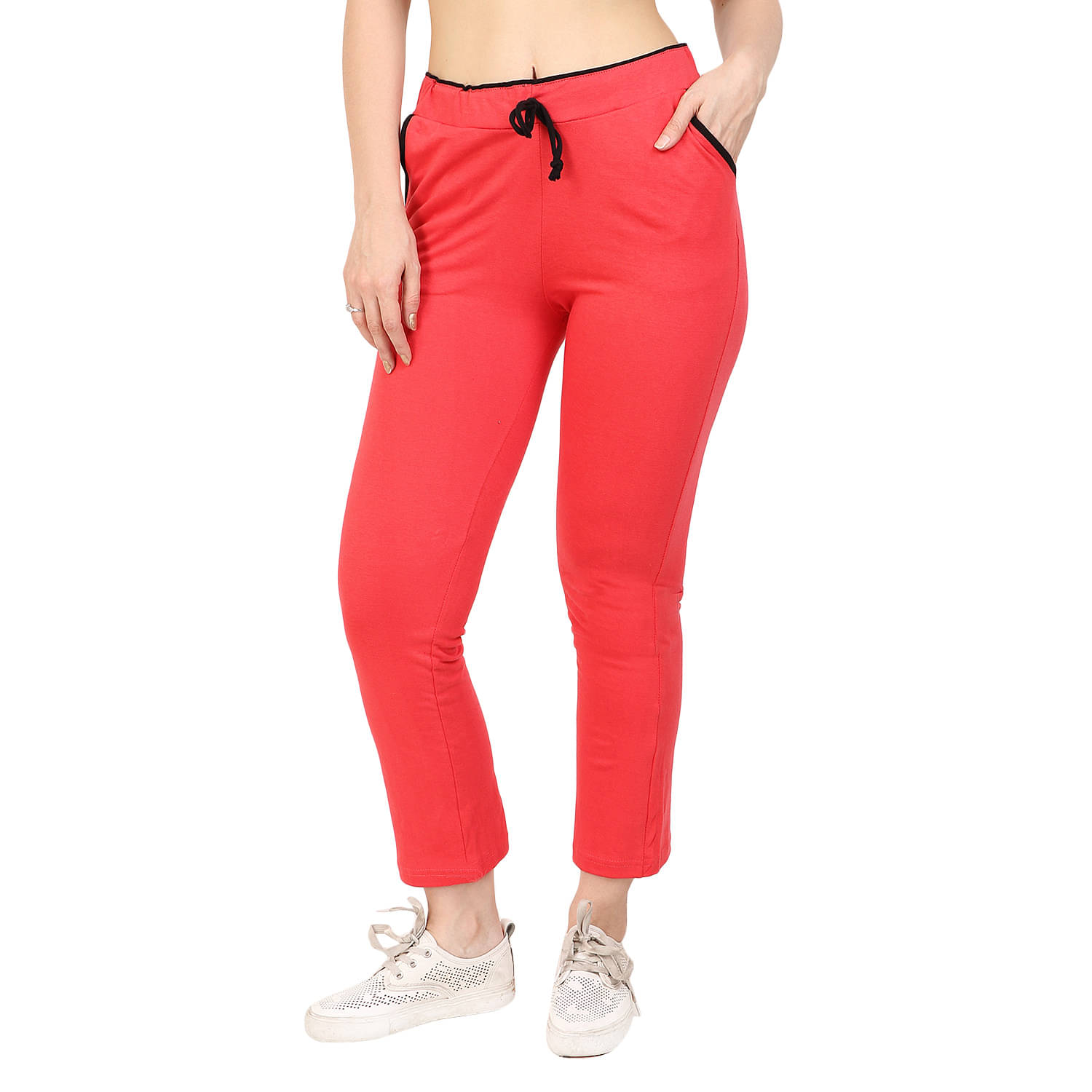     			Diaz - 100% Cotton Peach Women's Running Trackpants ( Pack of 1 )