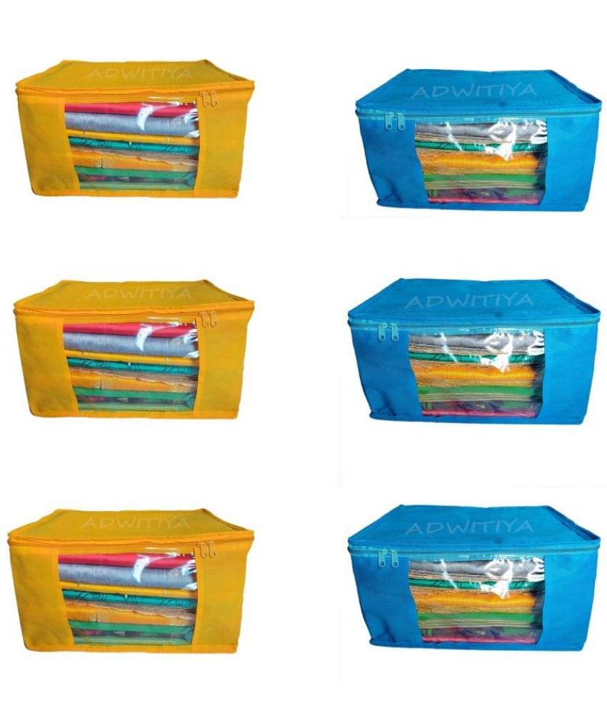 ADWITIYA Multi Saree Covers - 6 Pcs ADWITIYA Multi Saree Covers - 6 Pcs