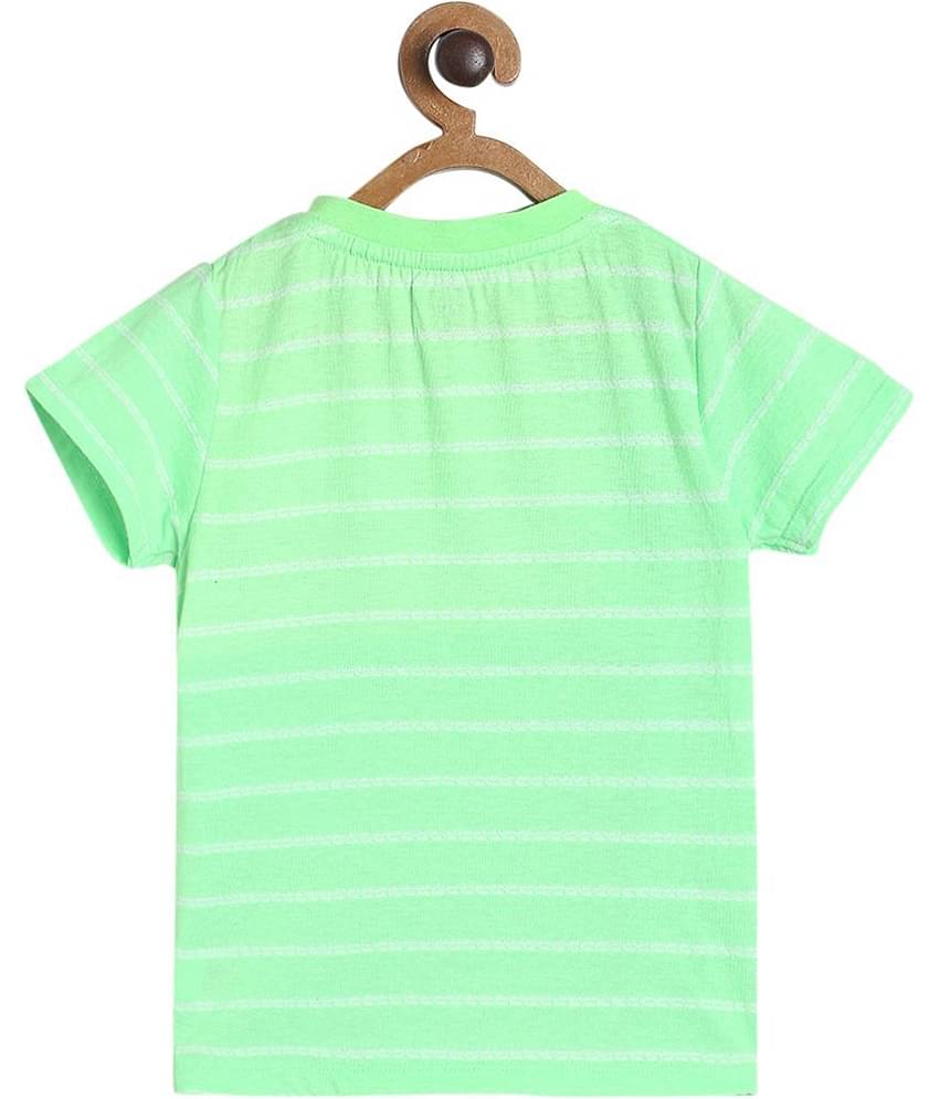 MINI KLUB Pack of 1 Baby Boys 100% Cotton T-Shirt ( Green )
