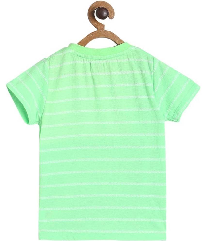 MINI KLUB Pack of 1 Baby Boys 100% Cotton T-Shirt ( Green )