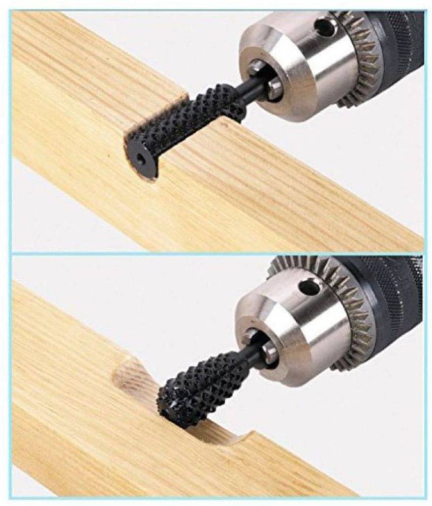SHB 5pcs/set High Speed Steel Burr Drill Bit Set Wood Carving Rasps For Dremel Shank Burs Tools Cutting Tool Black SHB 5pcs/set High Speed Steel Burr Drill Bit Set Wood Carving Rasps For Dremel Shank Burs Tools Cutting Tool Black