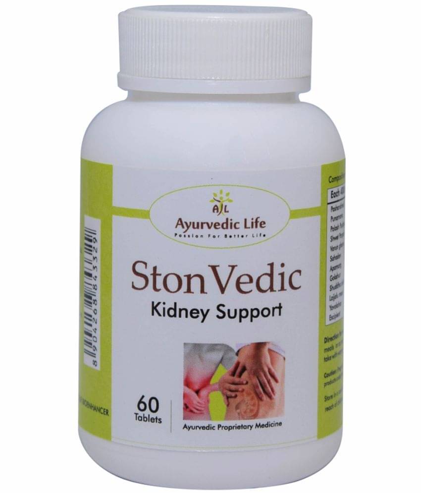 Ayurvedic Life Ston Vedic Tablet 60 No.S Pack of 1     			Ayurvedic Life Ston Vedic Tablet 60 No.S Pack of 1