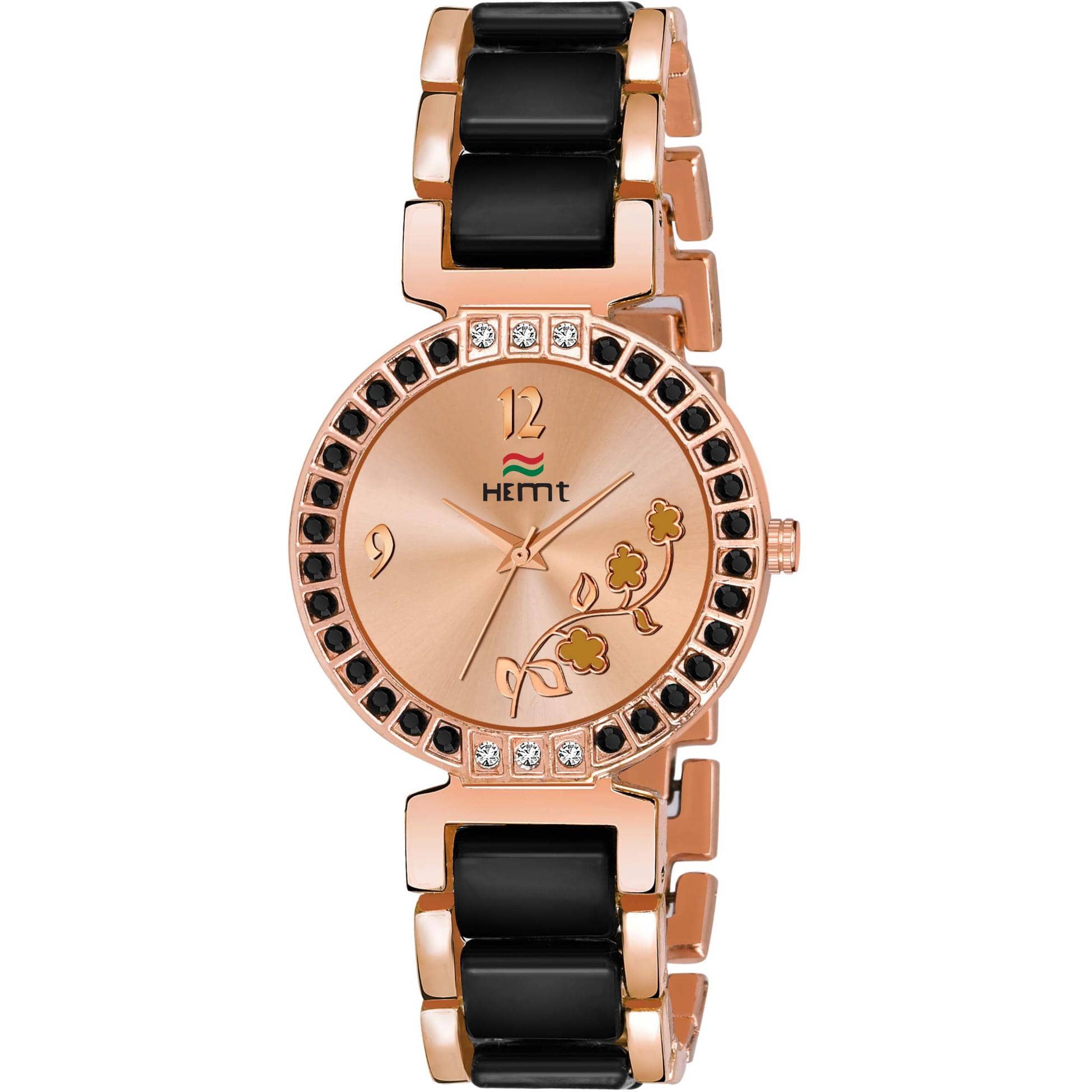 Hemt - Black Metal Analog Womens Watch