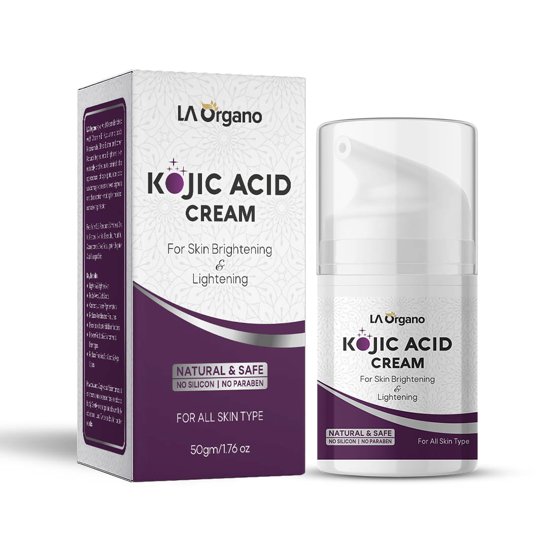 LA ORGANO Kojic Acid Skin Brightening & Lightening With Vitamin E & Niacinamide Day Cream 50 gm     			LA ORGANO Kojic Acid Skin Brightening & Lightening With Vitamin E & Niacinamide Day Cream 50 gm