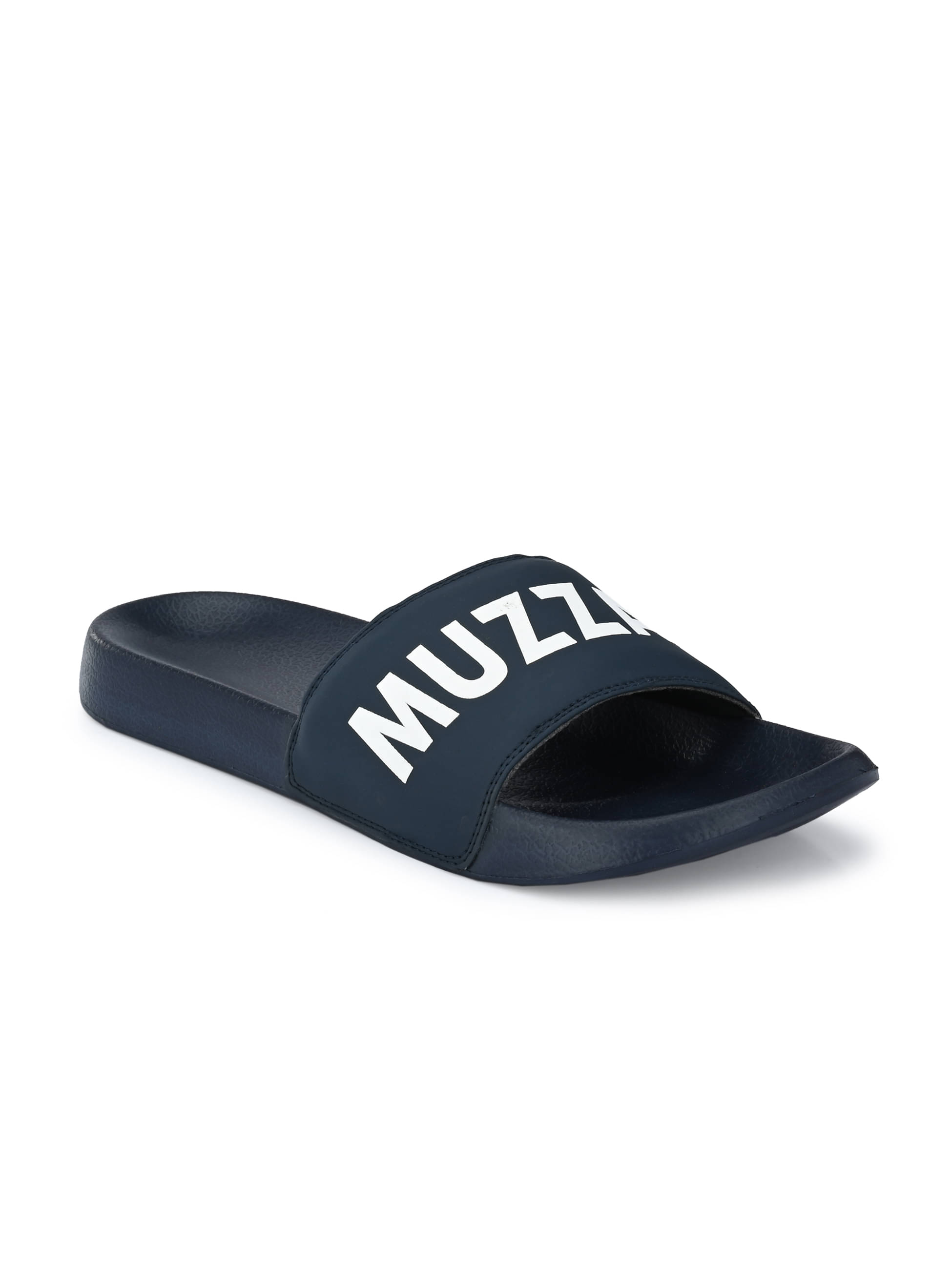     			MUZZATI - Blue Men's Slide Flip Flop