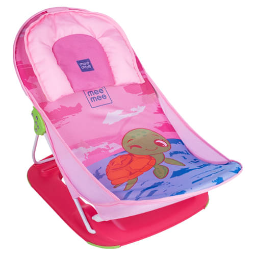     			Mee Mee Pink Plastic & Foam Baby Bather