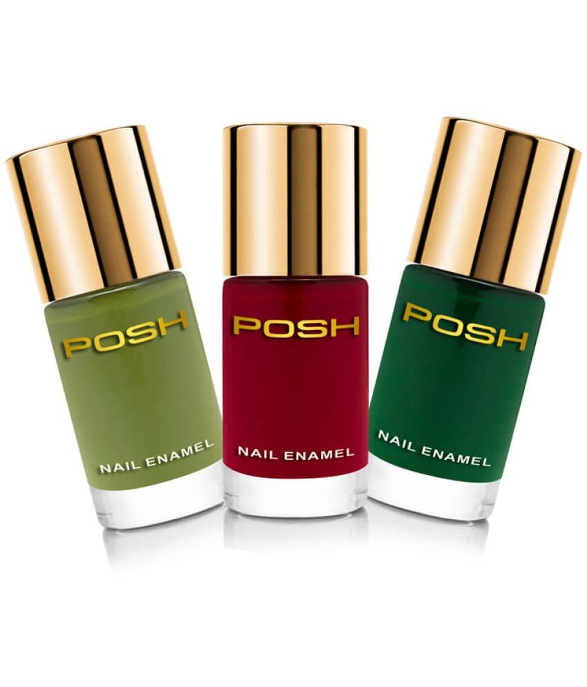 Posh - Grape Glossy Nail Polish ( Pack of 2 )