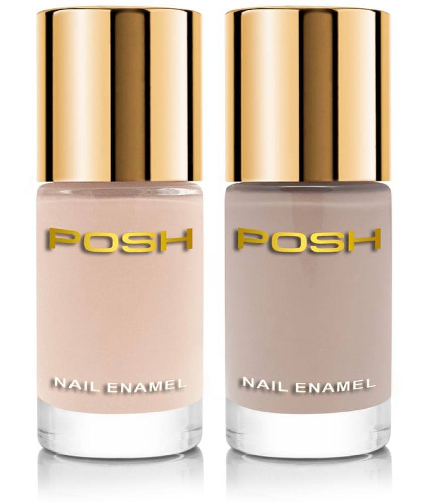     			Posh Nail Polish Nude Glossy Pack of 2 9 mL