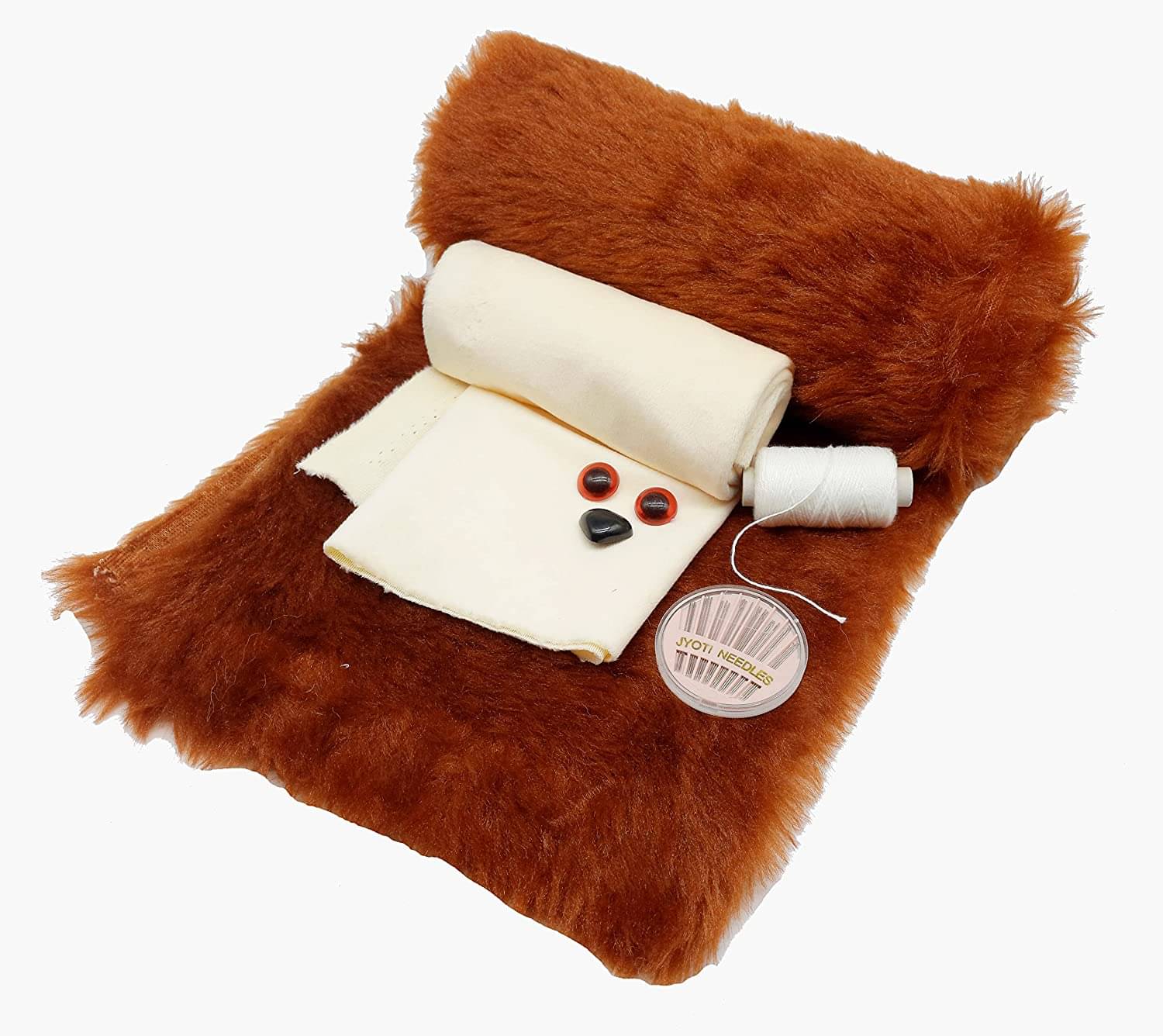     			Vardhman Brown Soft Toy Teddy Bear Making Kit