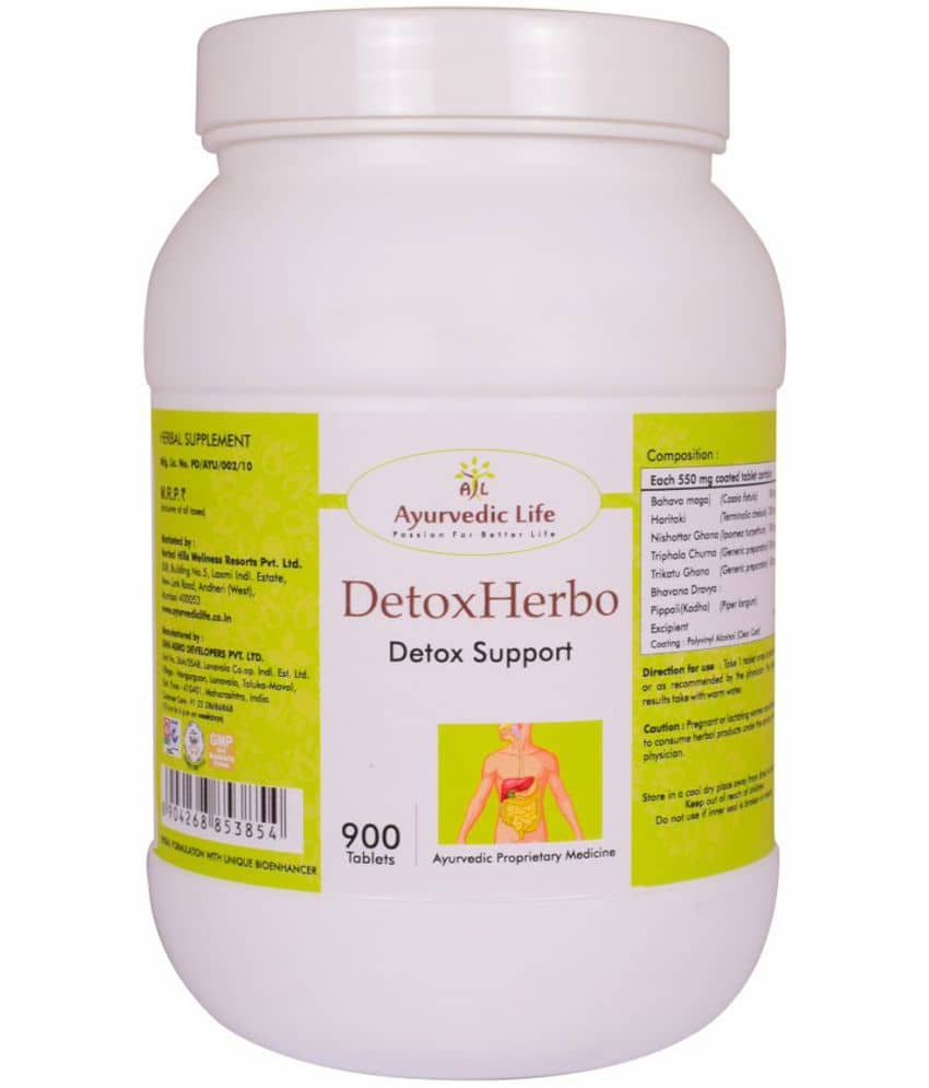 Ayurvedic Life Detoxherbo Tablet 900 No.S Pack of 1