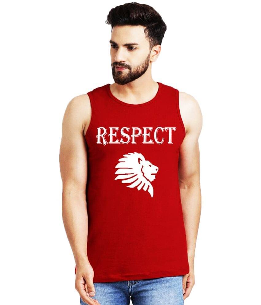 Leotude Pack of 1 Cotton Blend Regular Fit Men's T-Shirt ( Red )     			Leotude Pack of 1 Cotton Blend Regular Fit Men's T-Shirt ( Red )