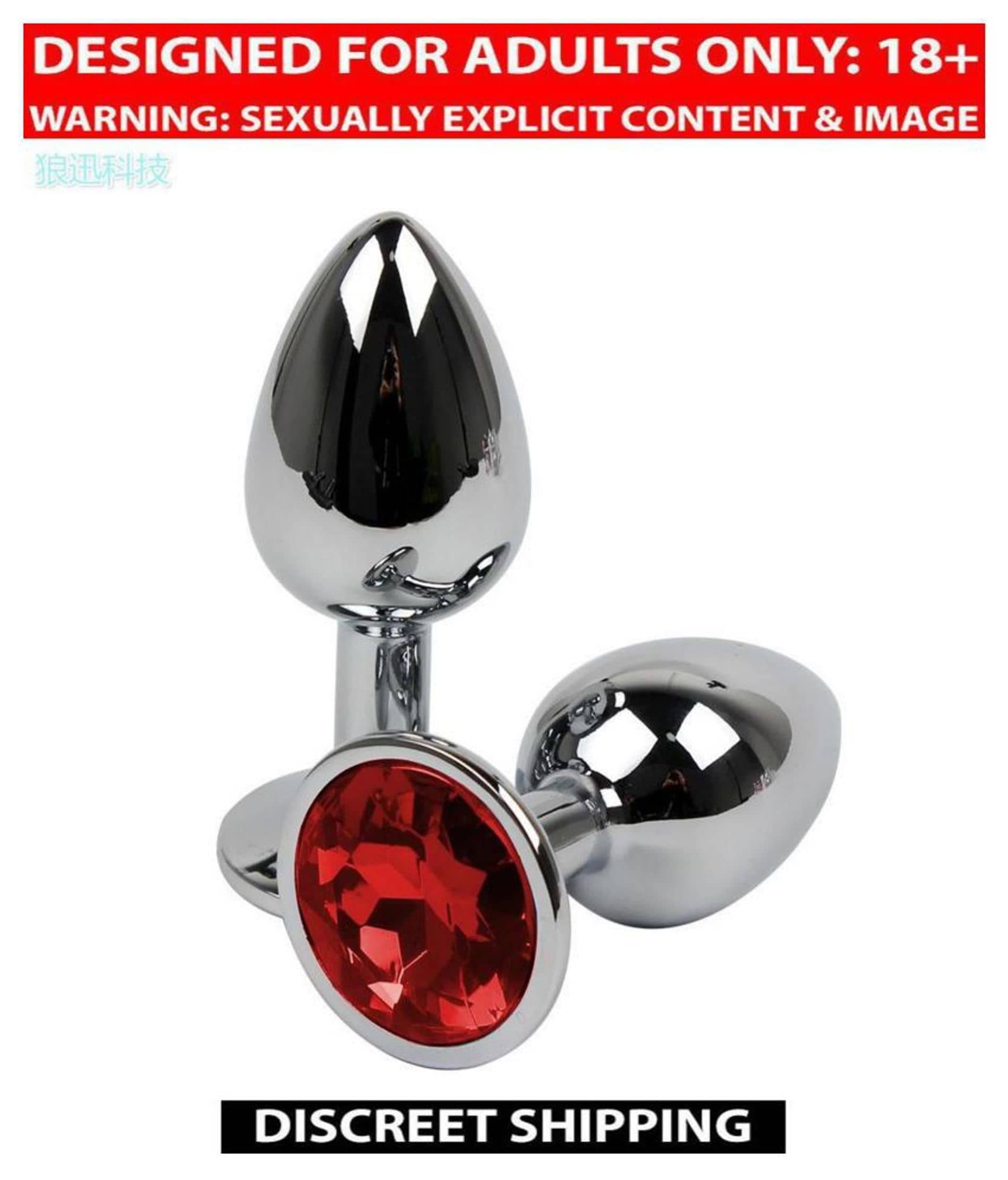 Stainless Steel Diamond Anal Plug For All Day Use And Kegel Exercise | Anal Toys For Men And Women By KamYog  + Free Kaamraj Lubricant