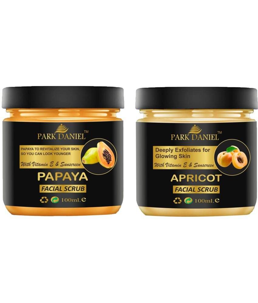     			Park Daniel Papaya & Apricot Facial Facial Scrub 100 ml Pack of 2