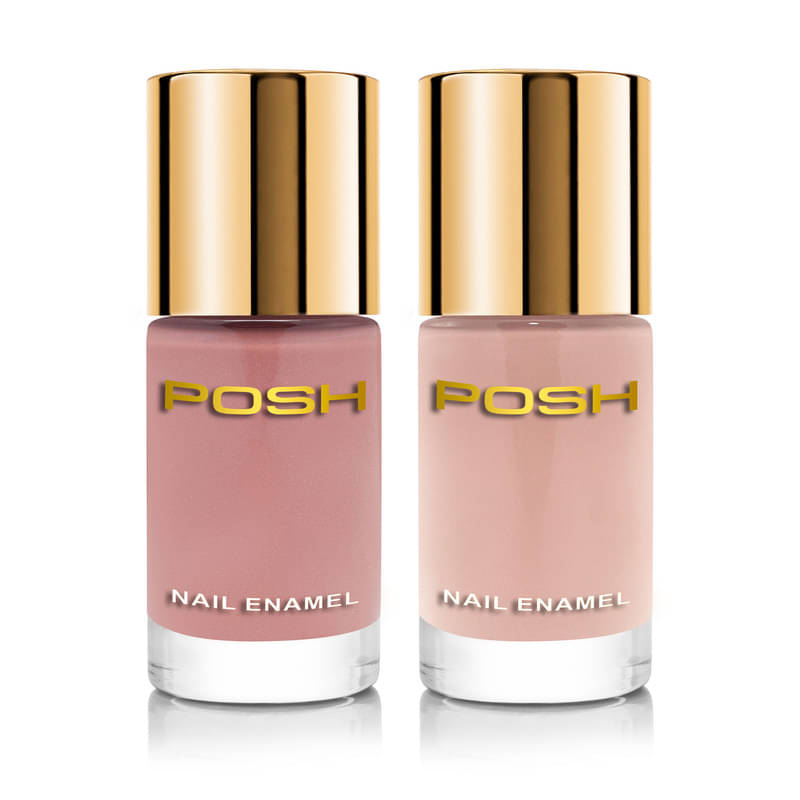     			Posh Nail Polish Ivory Glossy Pack of 3 200 mL