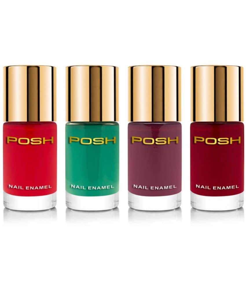 Posh - Grape Glossy Nail Polish ( Pack of 2 )