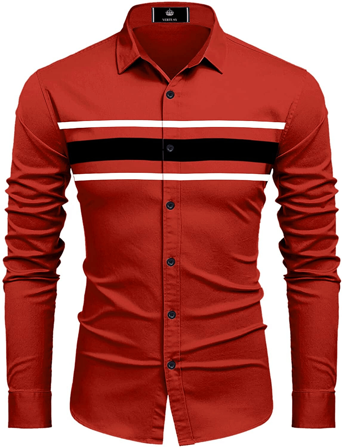     			VERTUSY - Cotton Blend Regular Fit Red Men's Casual Shirt ( Pack of 1 )