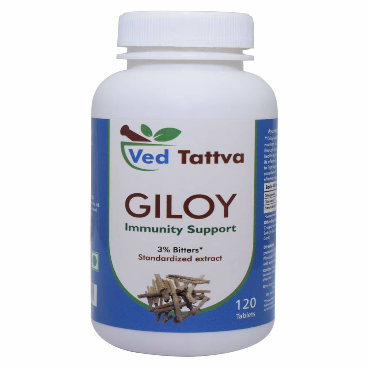 Ved Tattva Giloy Tablet 120 No.S Pack of 1