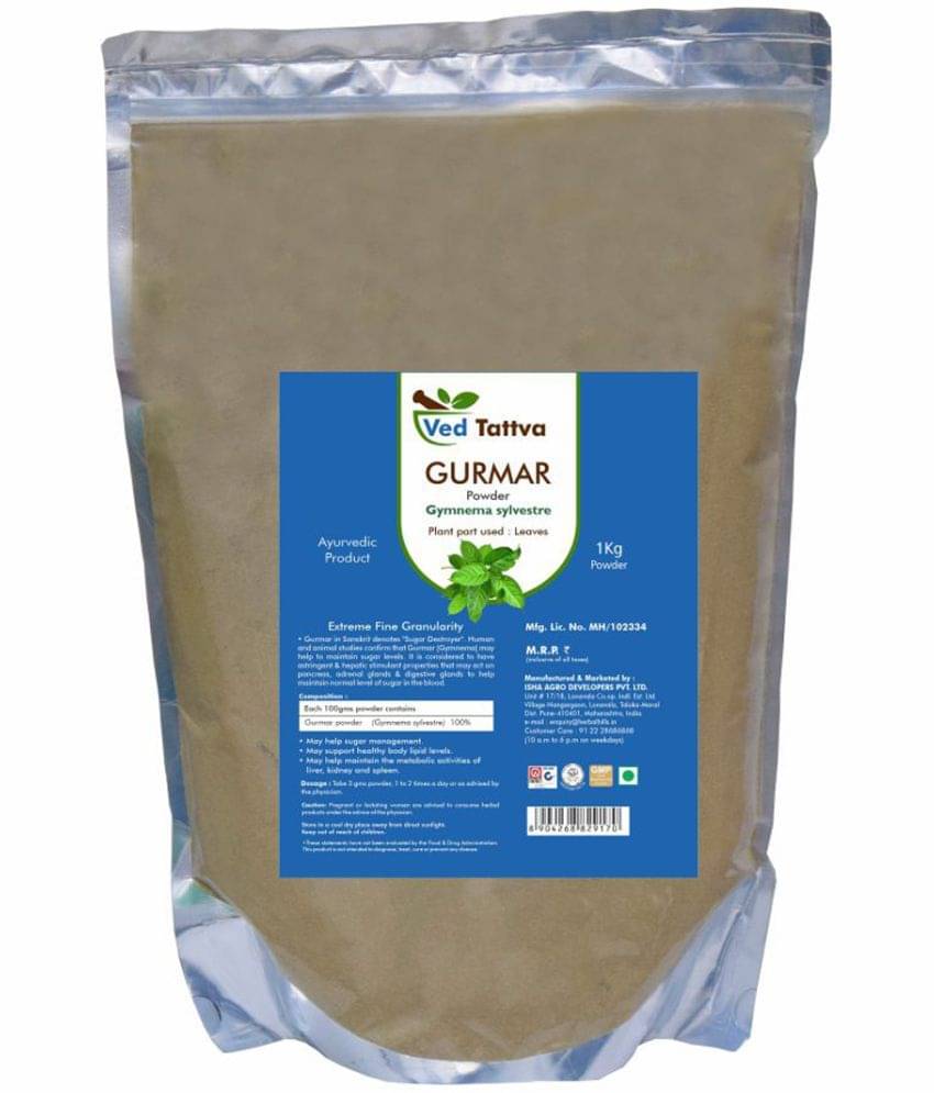 Ved Tattva Gurmar Powder 1 Kg Pack of 1     			Ved Tattva Gurmar Powder 1 Kg Pack of 1