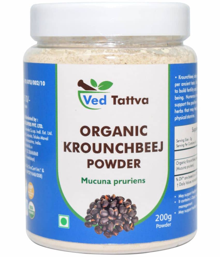 Ved Tattva Organic Krounchbeej Powder 200 Gm Pack of 1