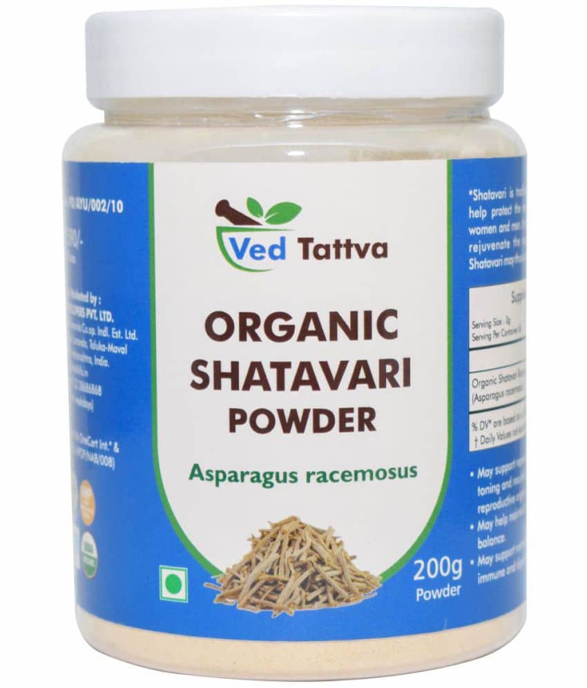Ved Tattva Organic Shatavari Powder 200 Gm Pack of 1